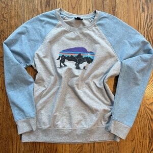 Patagonia Women’s Organic Cotton Graphic Crewneck L